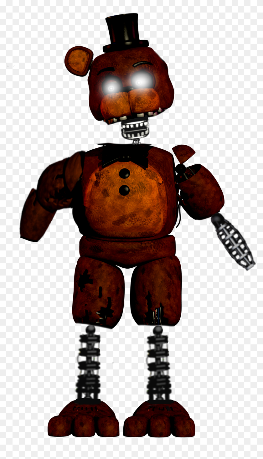 Imagenes De Ignited Freddy, HD Png Download - 1138x1933(#6745795) - PngFind