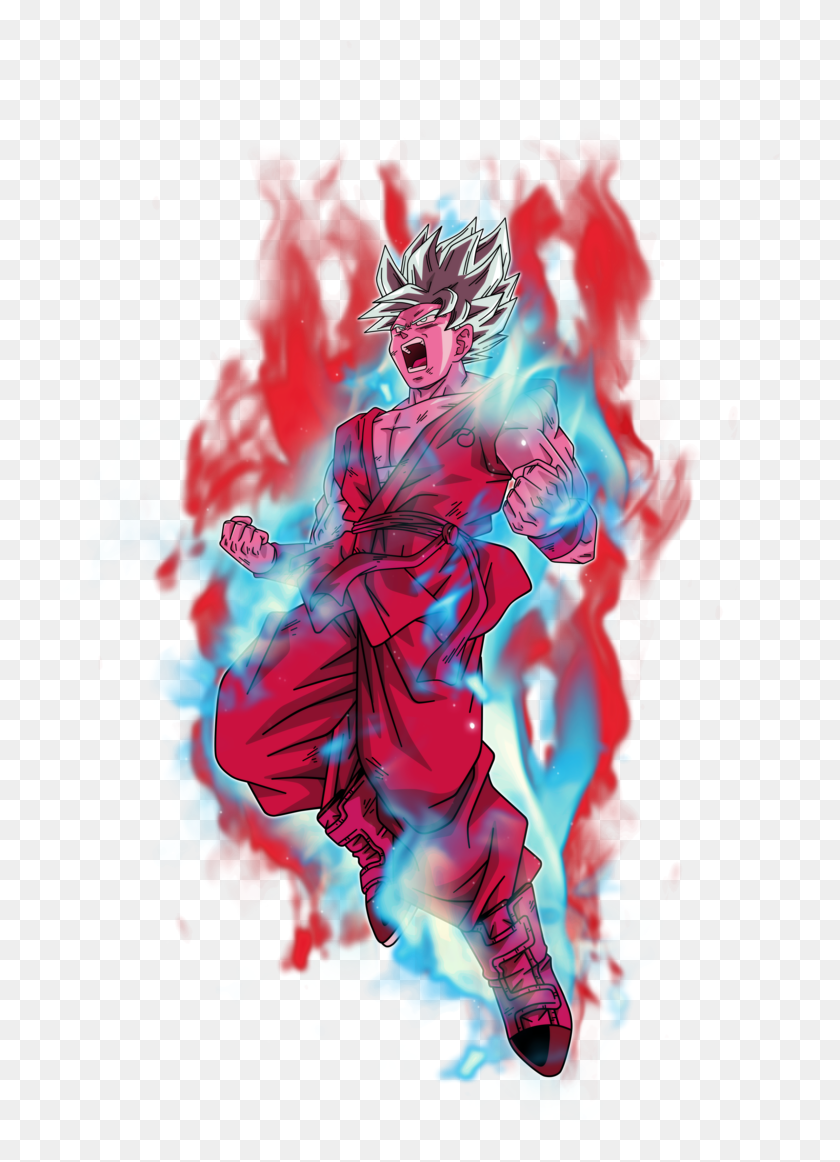 Goku Ssj Blue Kaioken 3 By Saodvd-db7k30m - Goku Ssjb Kaioken X20 - Free  Transparent PNG Download - PNGkey