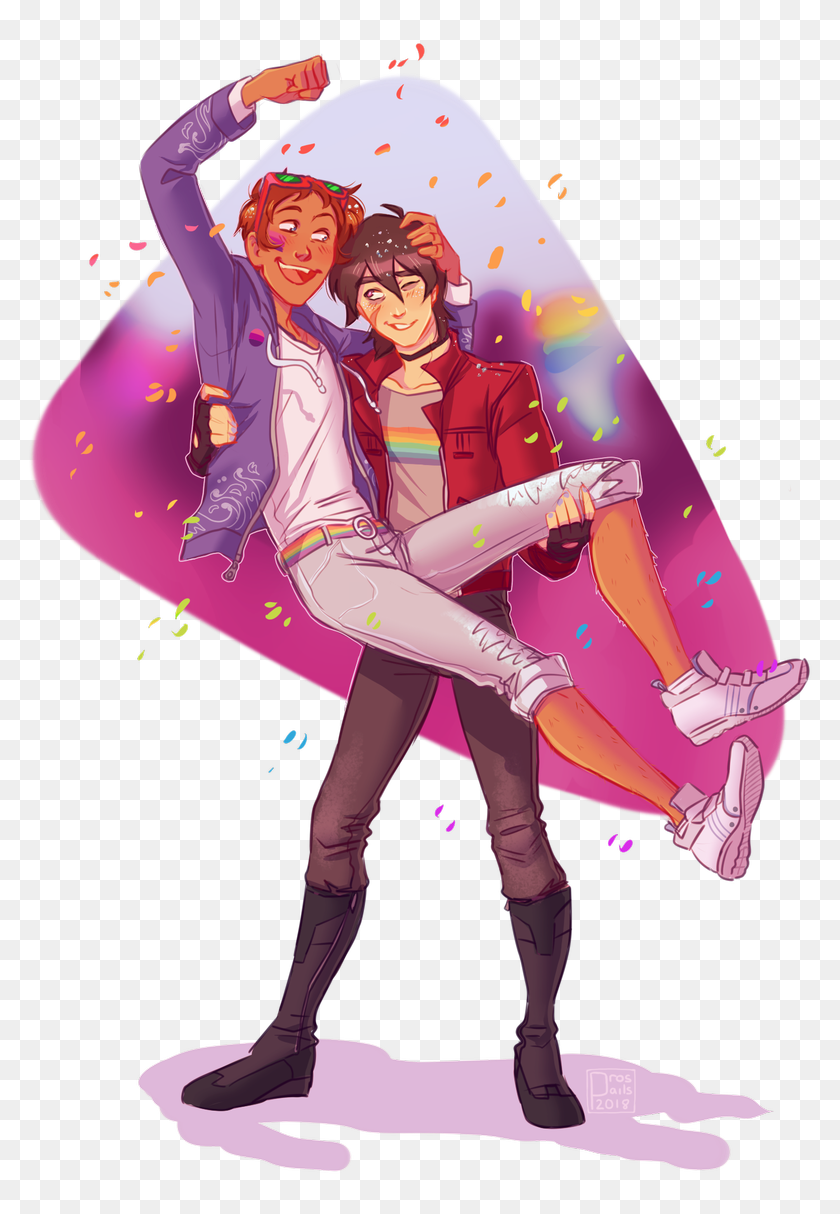 Bi Lance Voltron - Voltron Lance Bi Fanart, HD Png Download.