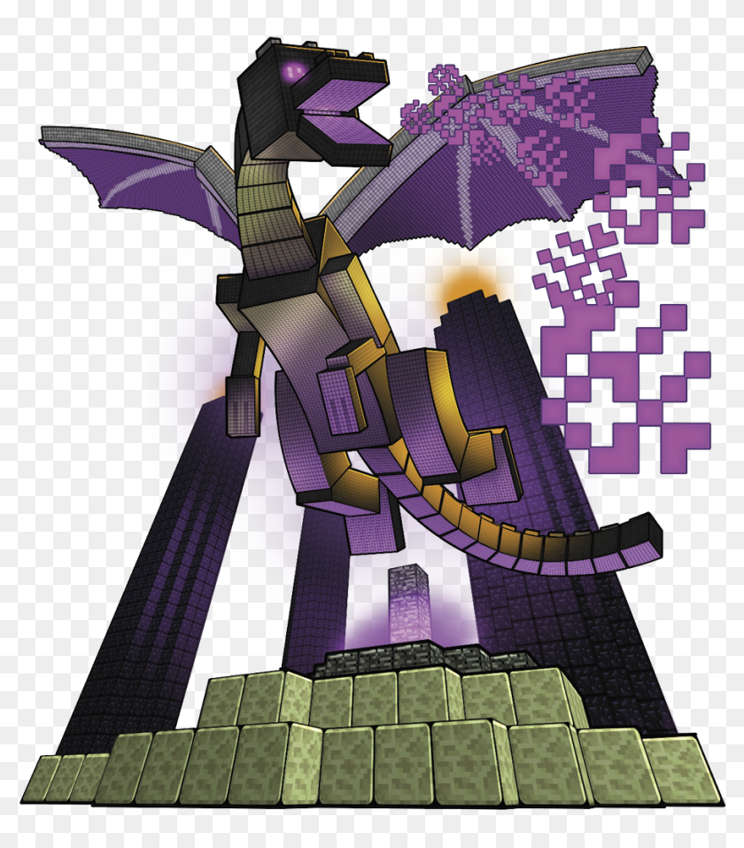 Minecraft Ender Dragon PNG Images & PSDs for Download
