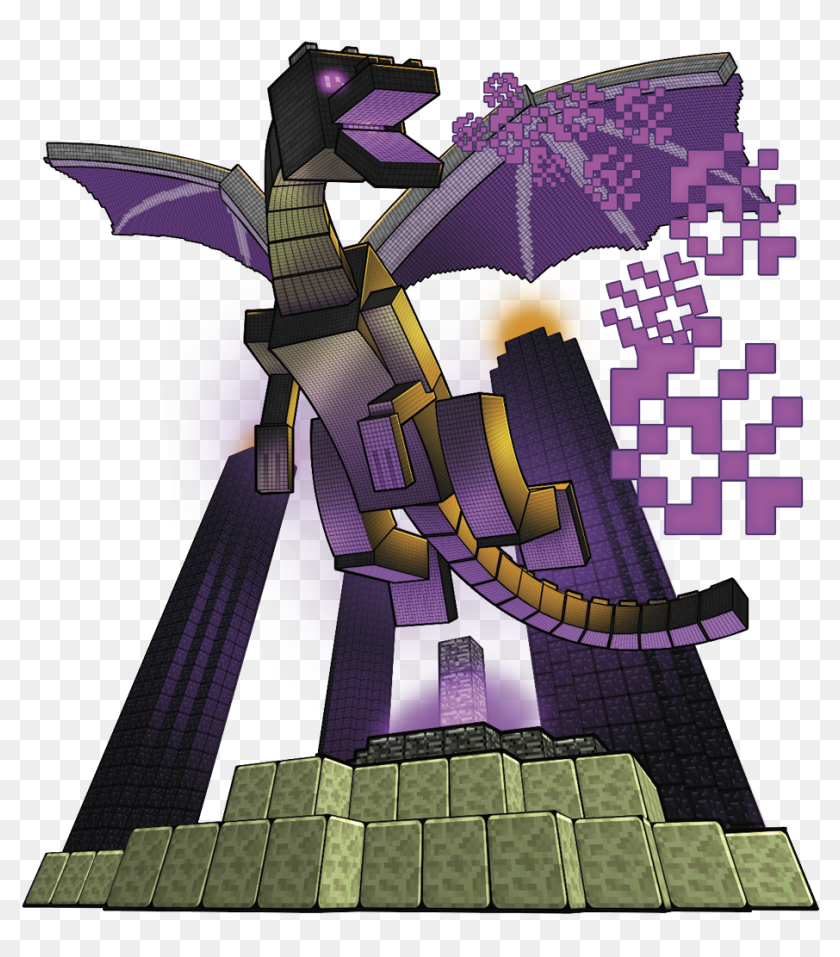 minecraft ender dragon transparent