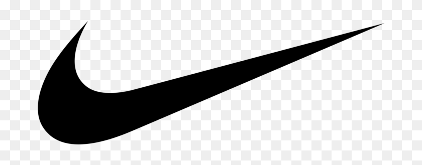 black nike swoosh png