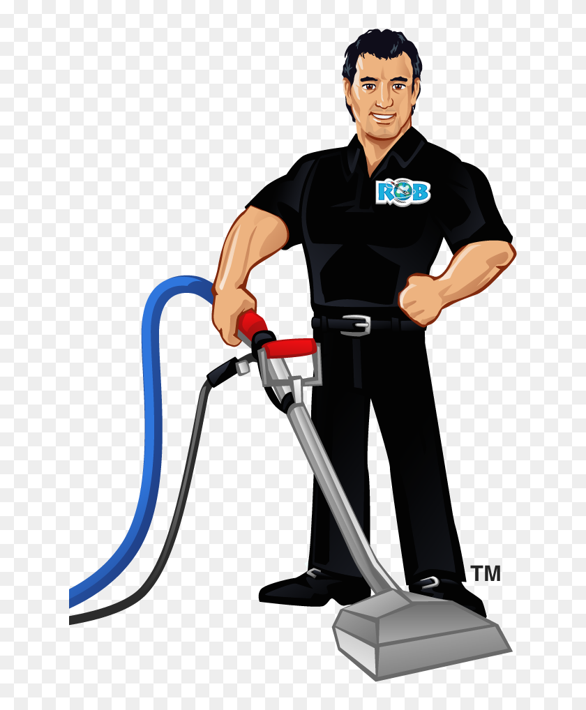 Transparent To Vacuum Clipart - Cleaning Person Male Cartoon, HD Png  Download - 643x938(#6762628) - PngFind