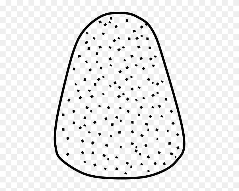 Gumdrop clipart black and white