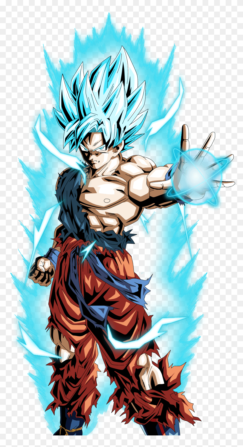 Super Saiyan God Goku Wallpapers - Son Goku Ssj Blue, HD Png Download -  1024x1477(#6765012) - PngFind