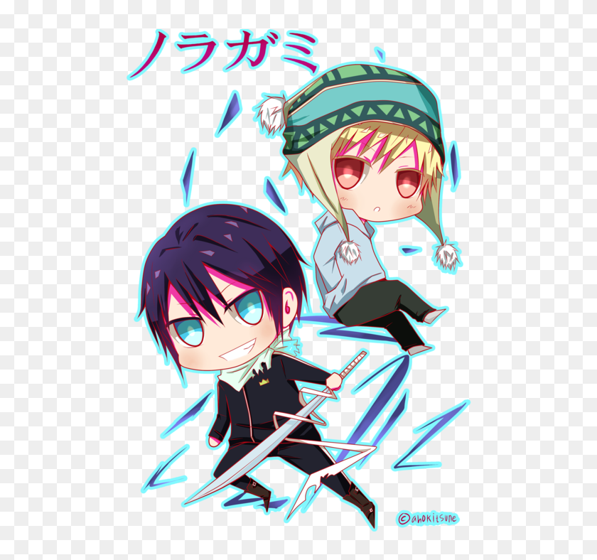 Noragami Yato And Yukine Chibi, HD Png Download - 500x707(#6765743) -  PngFind