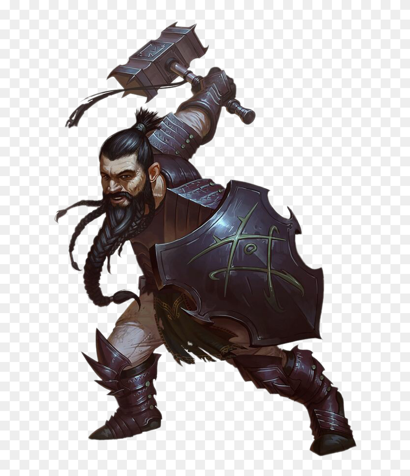 Transparent Pathfinder Png 5e Dwarf Forge Cleric Png Download 626x893 6766890 Pngfind