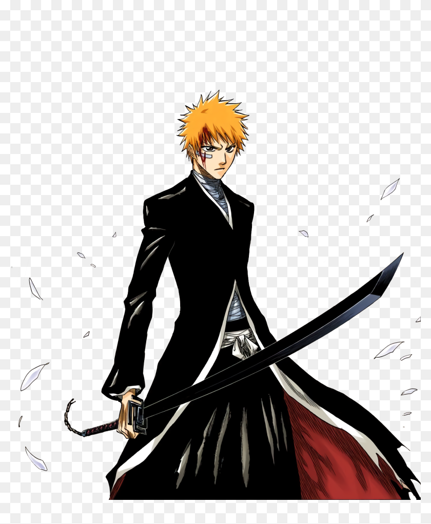 Bleach Ichigo Bankai, HD Png Download - 1428x1668(#6770612) - PngFind