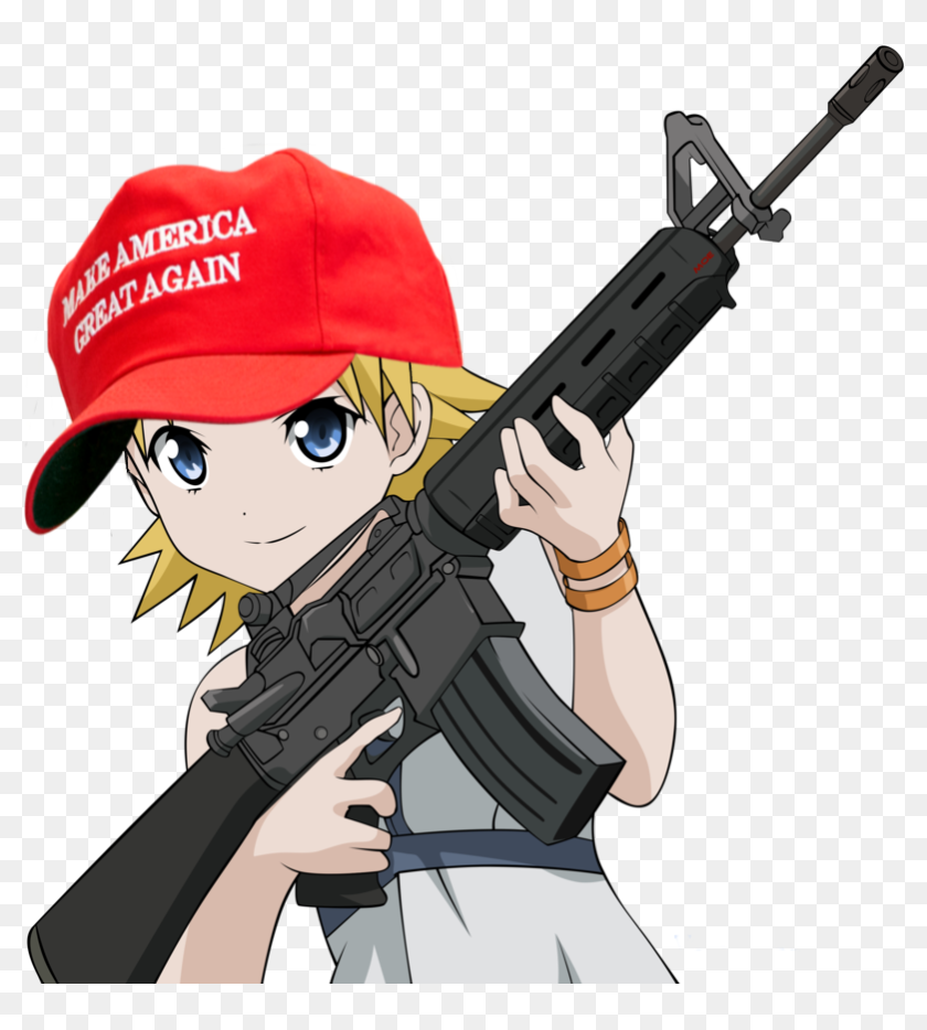 Aesthetic Gun Pfp Kib X Anime Girls Holding Guns Png Image | The Best ...