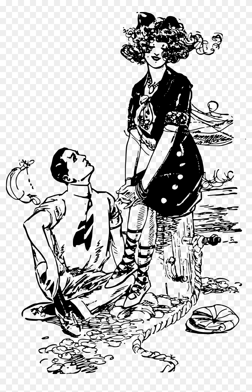 Couple Clip Arts - Women Pegging Men Meme, HD Png Download - 1593x2400