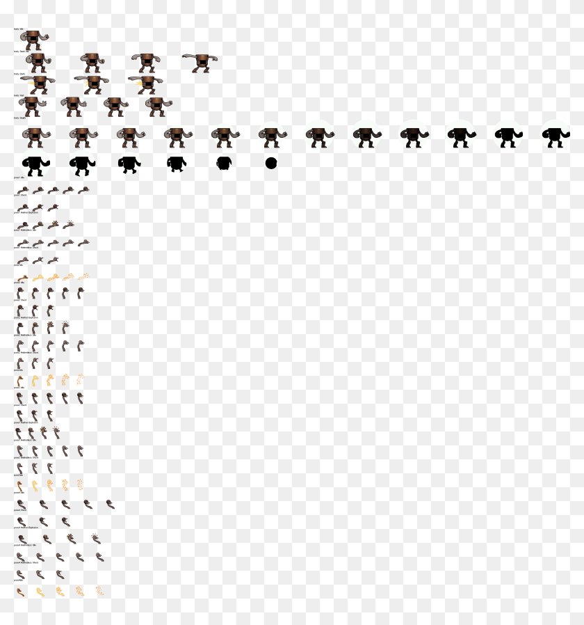 8 Bit Explosion Png - Regular Show Sprites, Transparent Png - 2400x2404 ...
