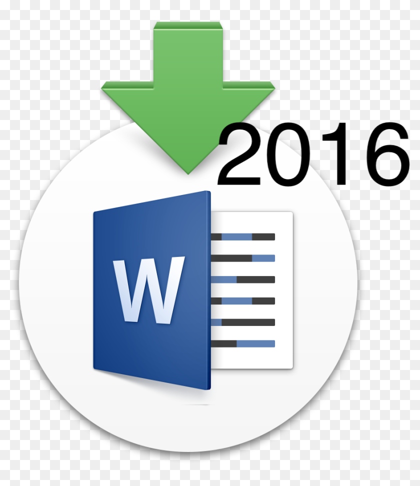 Transparent Clipart For Microsoft Word - Microsoft Word 2016 Icon, HD ...