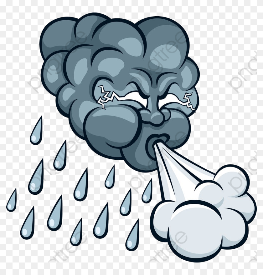 Hurricane Clipart Realistic - Cloud Blowing Wind Cartoon, HD Png Download - 999x1000(#6793630) - PngFind Hurricane Clipart Realistic - Cloud Blowing Wind Cartoon, HD Png Download - 999x1000(#6793630) - PngFind