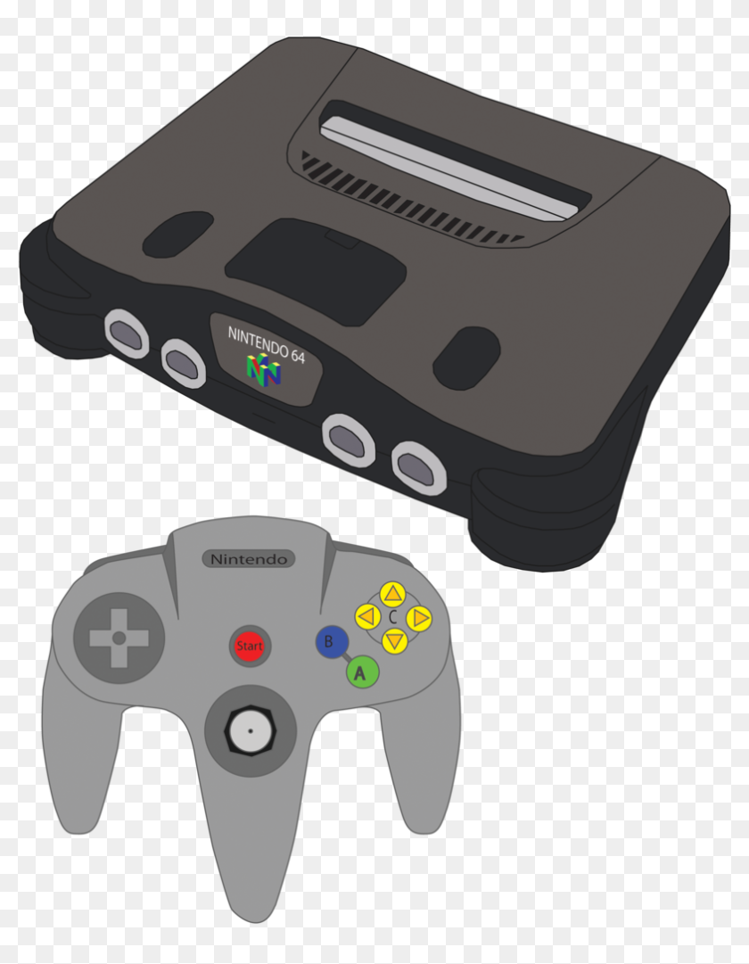 Transparent Nintendo 64 Controller Png - Nintendo 64 Cartoon Png, Png  Download - 804x1001(#6793896) - PngFind