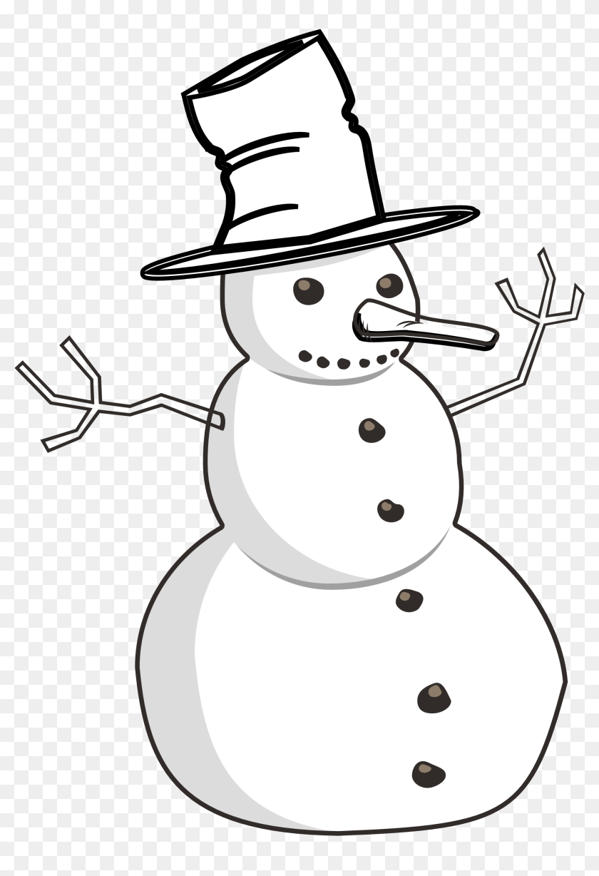 Snowman Clipart Head Munecos Con Carteles Png Transparent Png 1979x2775 Pngfind