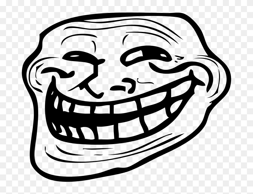 Куда Переехать С Parse Push - Troll Fac3, HD Png Download - 730x580 ...