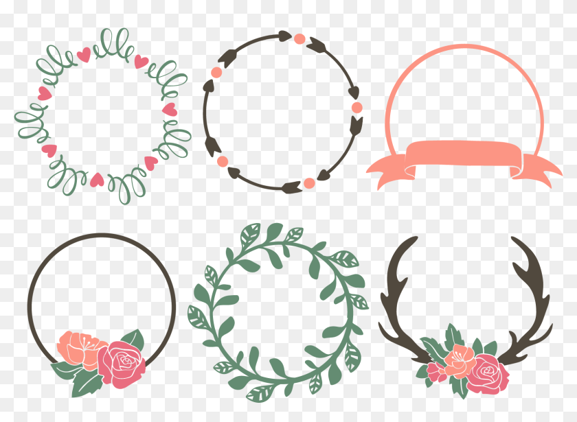 Download Clip Art Svg Download How To Circle Monogram Frame Free Hd Png Download 1634x1120 6797531 Pngfind