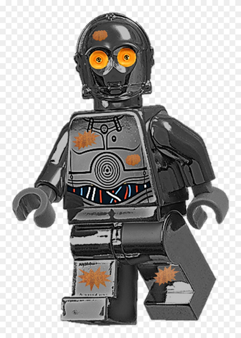 gold c3po lego