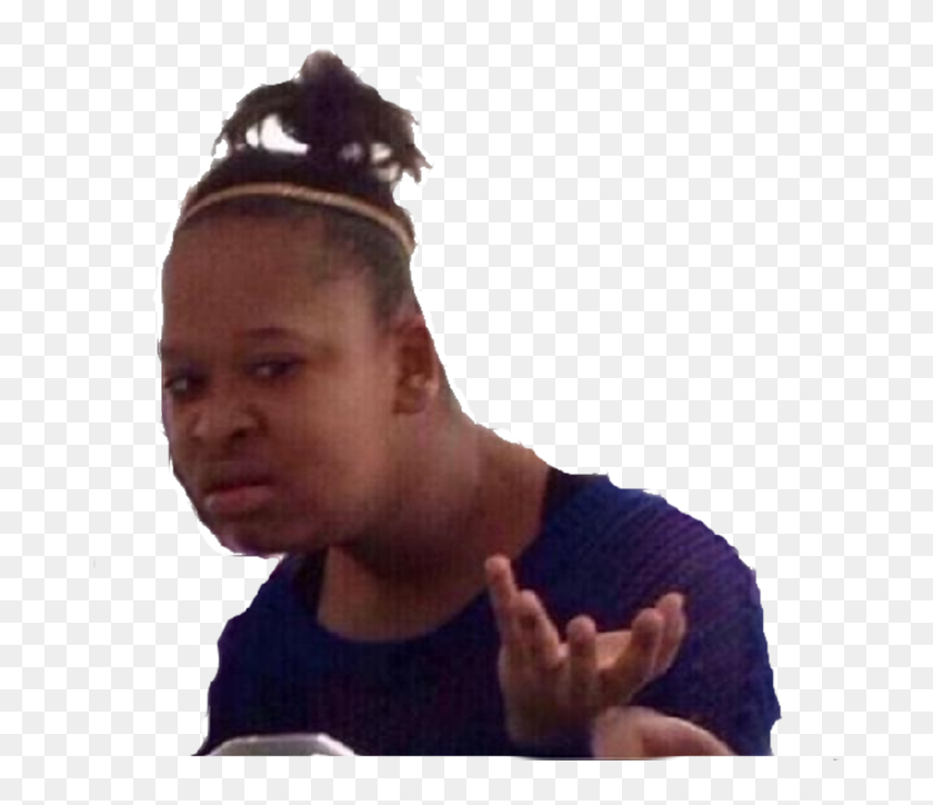 Confused Meme Png Confused Black Girl Meme Png, Transparent Png