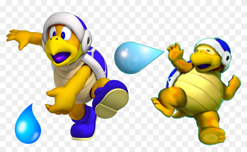 Image Bro And Hydro - Super Mario Ice Bro, HD Png Download - 1688x950 ...