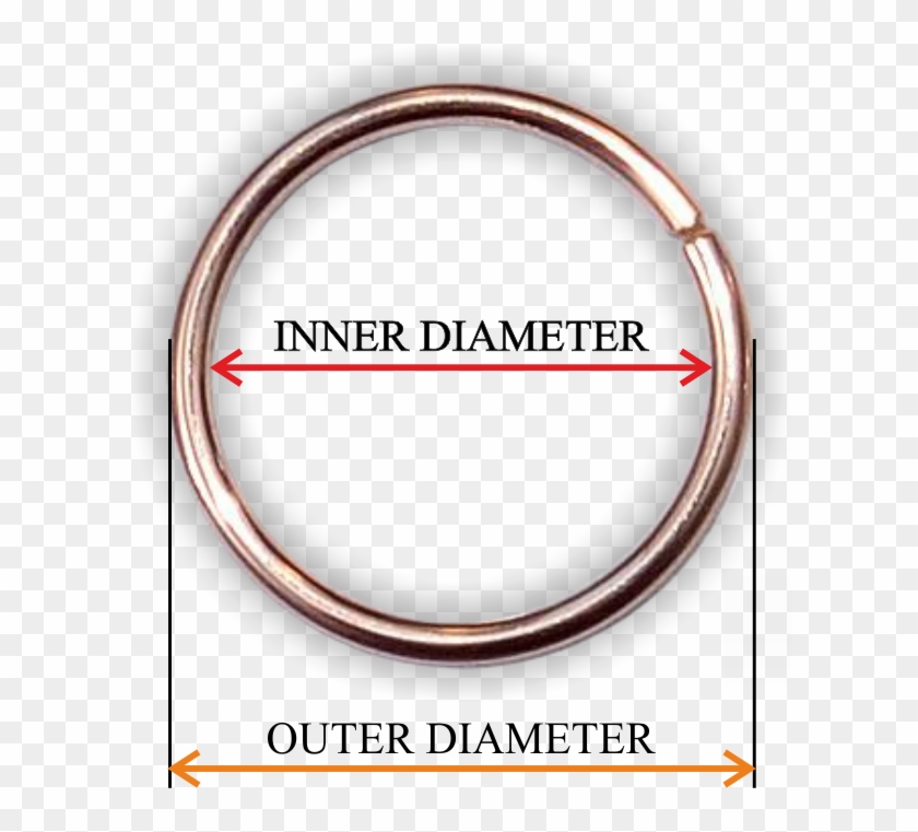 Measuring Nose Rings By Inner Diameter All Ring Diameter Sizes, HD