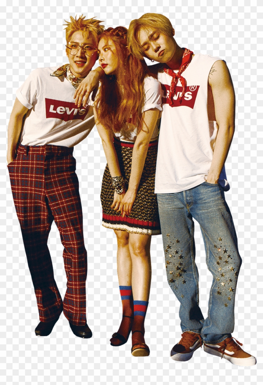 Tripleh Sticker Triple H Kpop Png Transparent Png 1024x1418 682227 Pngfind