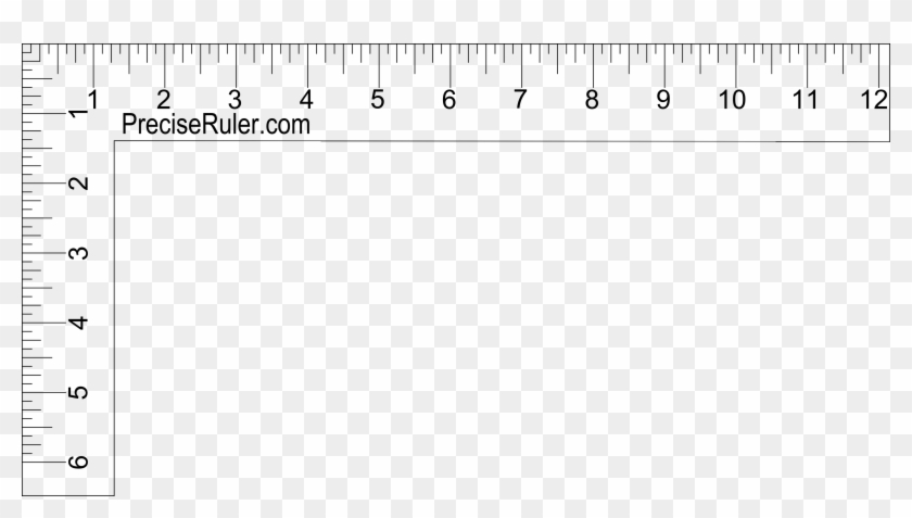 3270 x 1705 25 0 printable ruler l hd png download