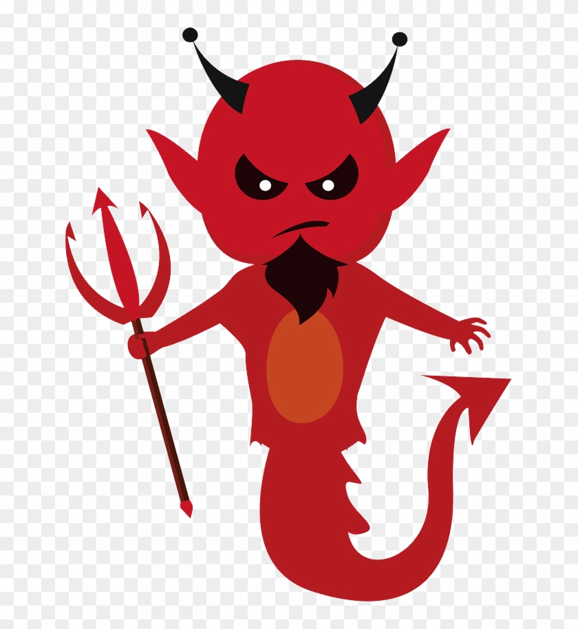 Demon Png Image With - Devil Cartoon Transparent Background, Png Download -  650x834(#687549) - PngFind