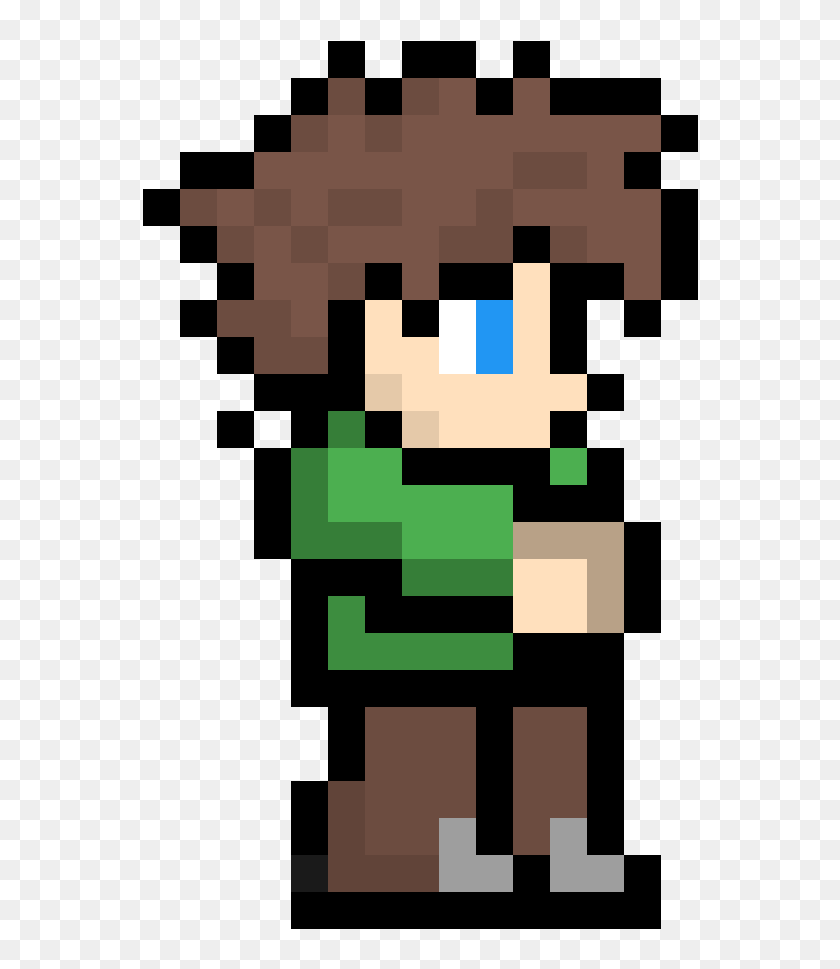 Terraria Character Pixel Art Clipart Png Download Ben 10 Pixel Art Transparent Png 556x889 6807673 Pngfind - roblox character art maker