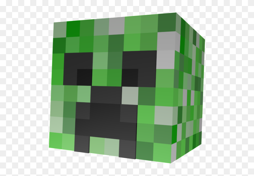 Minecraft Creeper Head Transparent Hd Png Download 1024x576