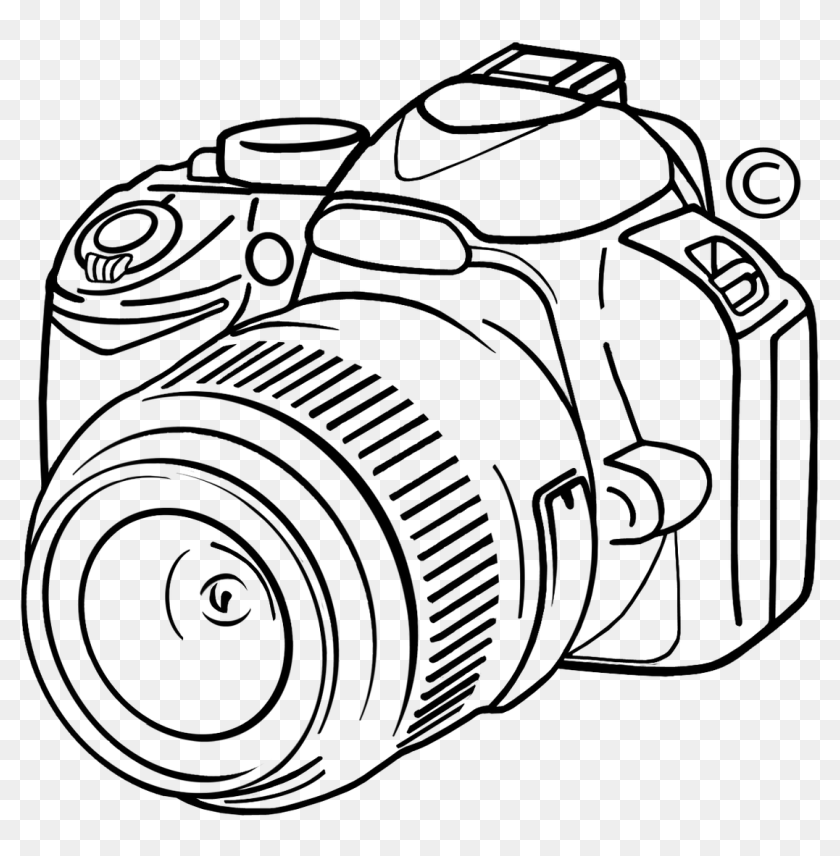 Camara Canon Para Dibujar, HD Png Download - 1116x1080(#6814429) - PngFind