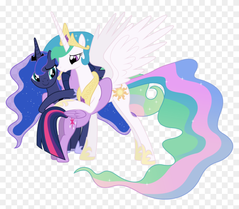 my little pony luna x celestia