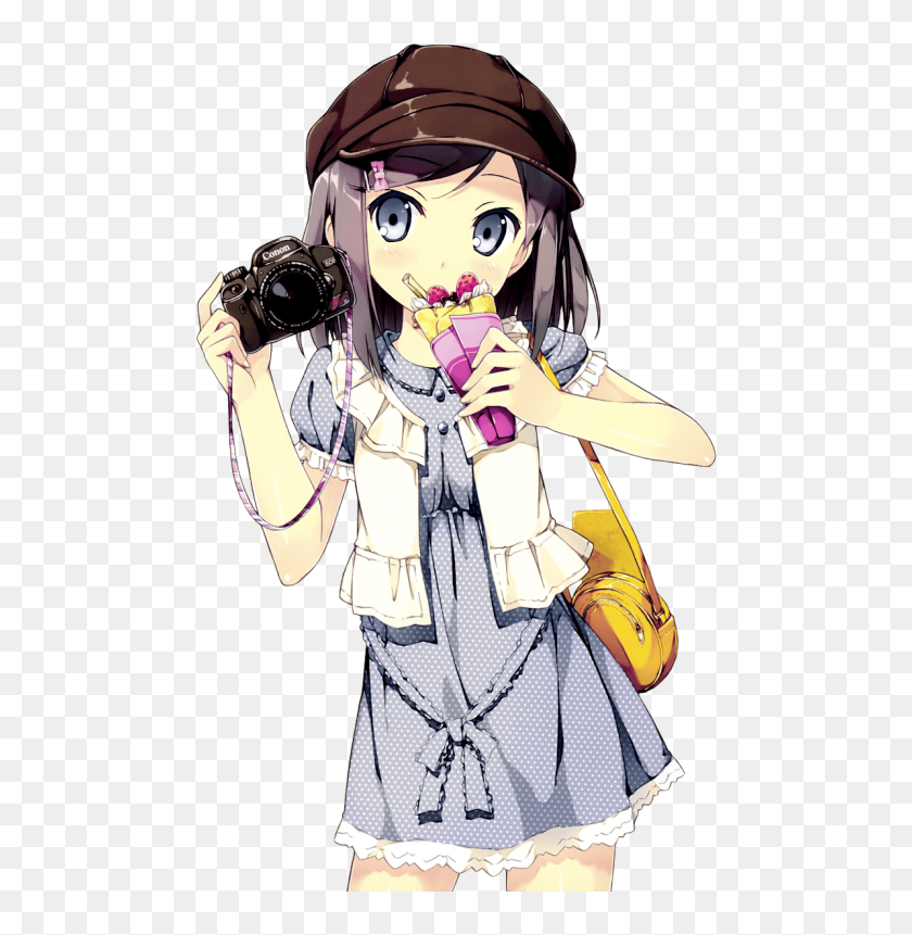 Cute Anime Girl Png - Transparent Cute Anime Girl Png, Png Download ...
