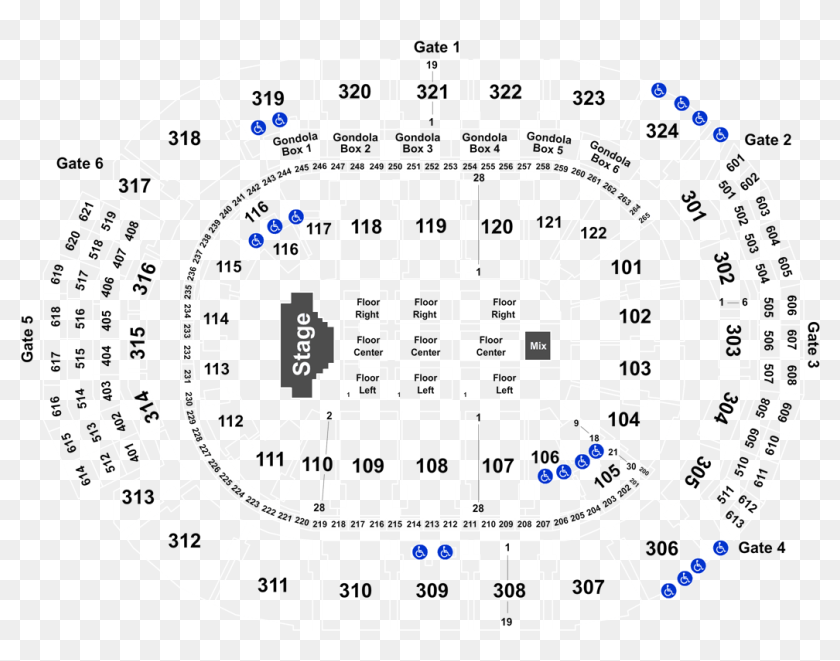 Infinite Energy Arena Seating Chart With Seat Numbers | Cabinets Matttroy