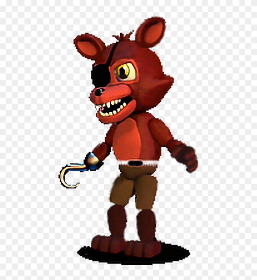 Withered Foxy Fnaf 1 - Free Transparent PNG Clipart Images Download