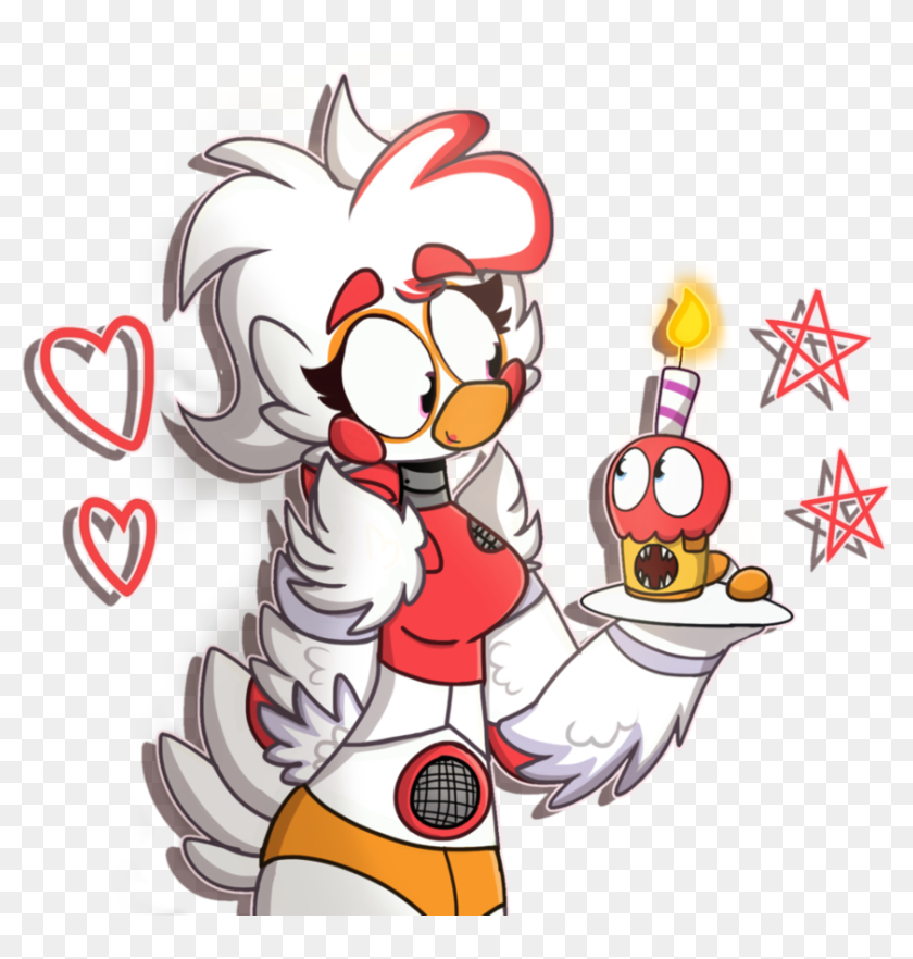 Fnaf Funtime Chica Endo , Png Download - Fnaf Funtime Chica Endo