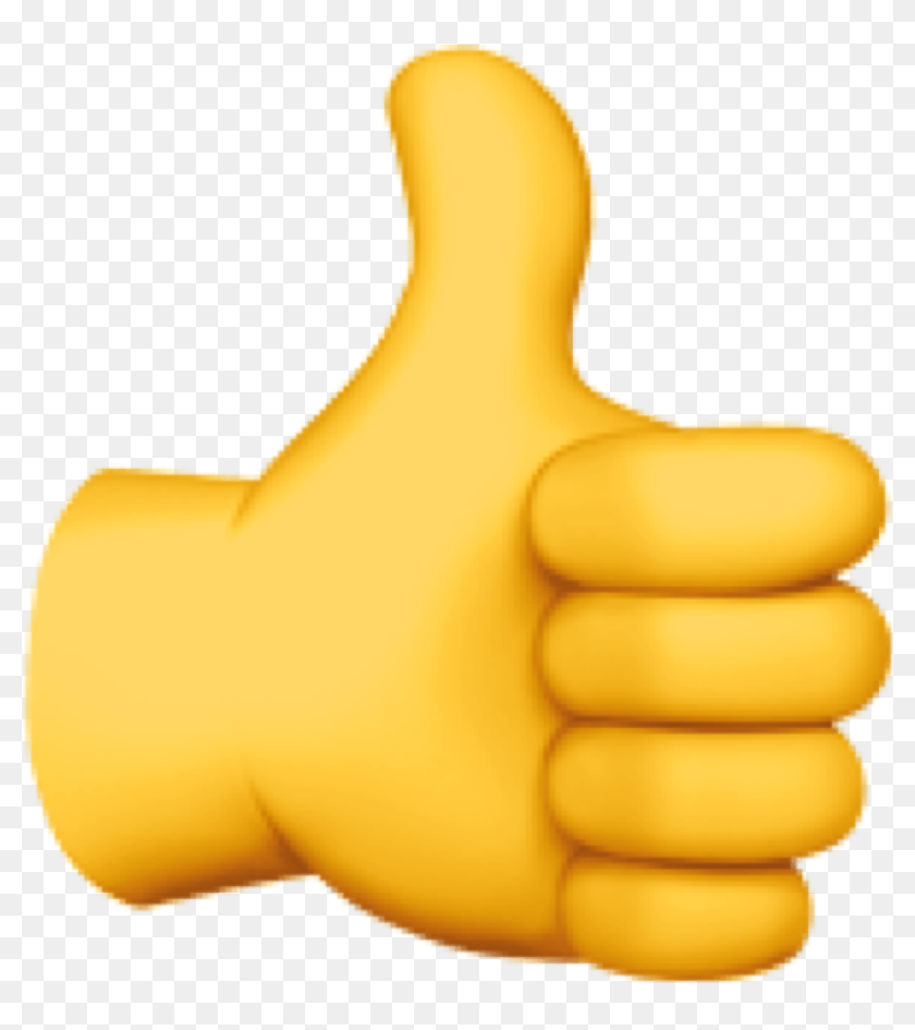 Transparent Thumb Up Emoji Png Thumbs Up Apple Emoji Png Download 925x997 Pngfind