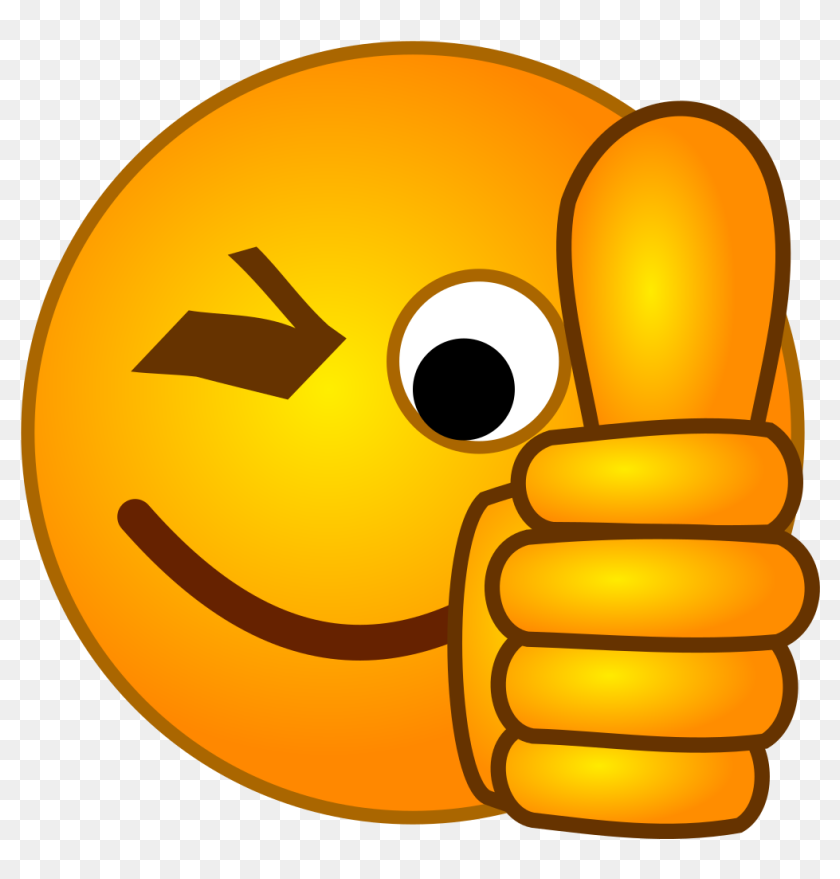 Thumb Signal Emoji Smiley Clip Art Thumbs Up Smiley Hd Png Download 1024x1024 Pngfind