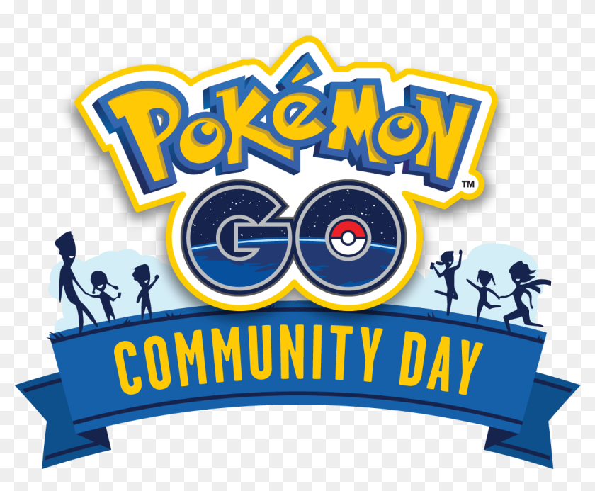 When Is Pokemon Go Community Day Intro Pokemon Go Community Day Logo Hd Png Download 1195x970 Pngfind