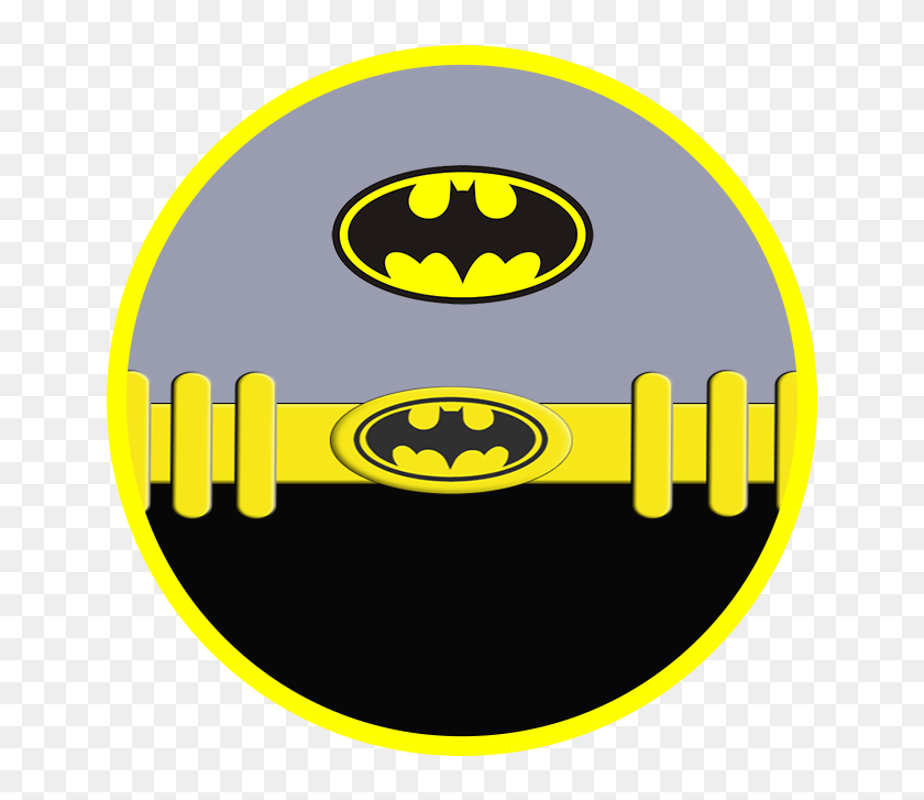 Kit Festa Batman Para Imprimir, HD Png Download - 673x673(#6836427) -  PngFind