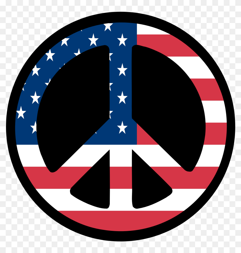 American Flag Vector Art - Grateful Dead Steal Your Face Peace Sign, HD ...