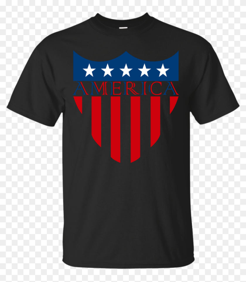 America Flag Vector T Shirt & Hoodie - Power Line Tour Of 94, HD Png ...