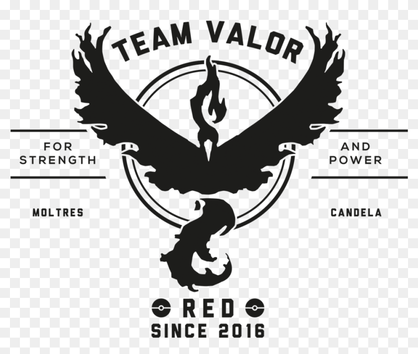 Team Valor , Png Download - Pokemon Go Red Team, Transparent Png