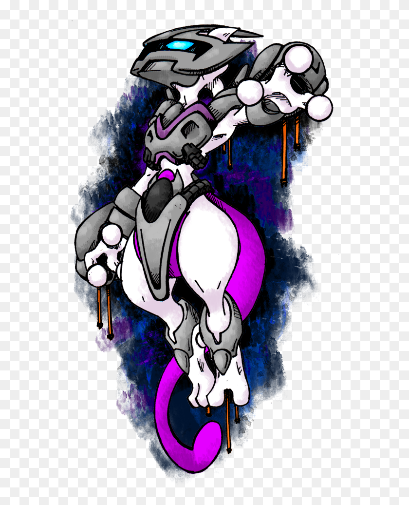 Mewtwo Pokémon FireRed and LeafGreen Armour Drawing, armour, purple,  cartoon png