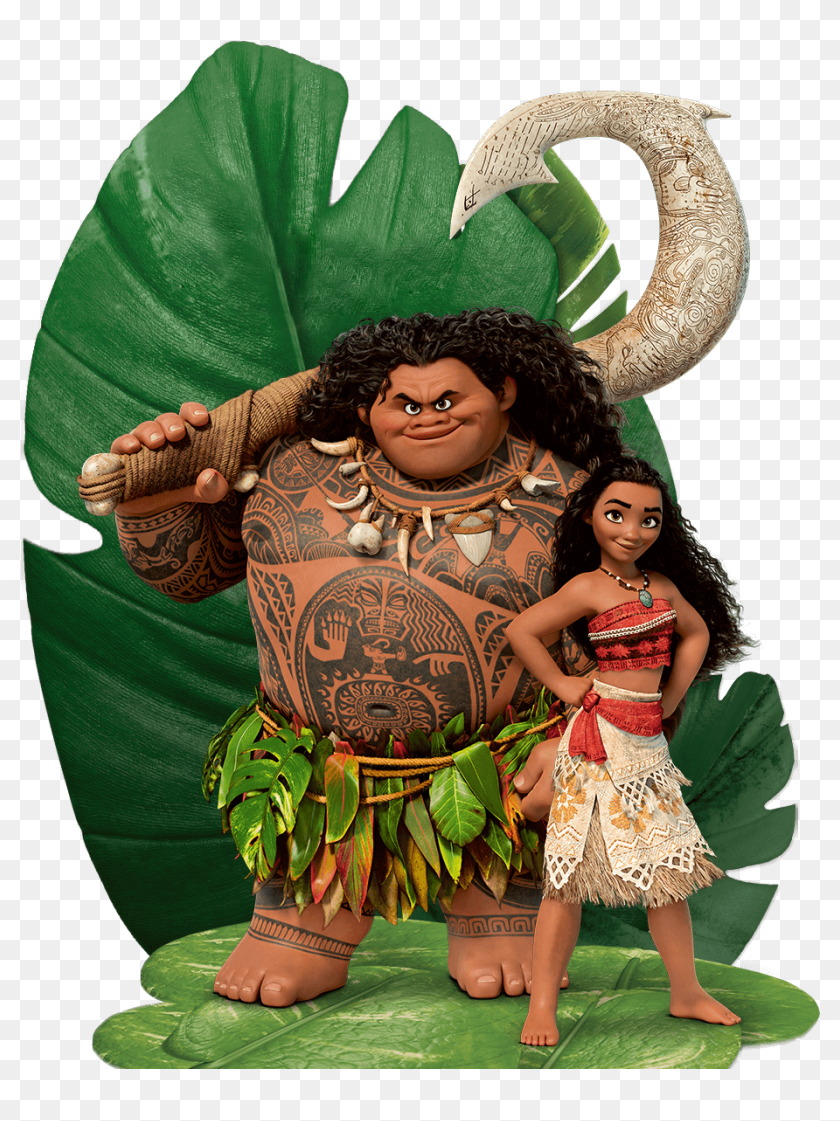 Maui Moana Png Moana Png Transparent Png 1060x1199 Pngfind