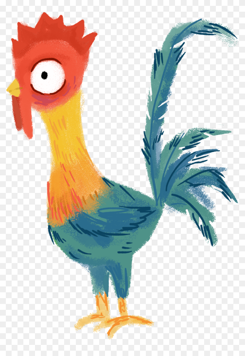 Transparent Moana Clipart Png - Animated Moana Chicken, Png Download -  1513x2123(#6849478) - PngFind