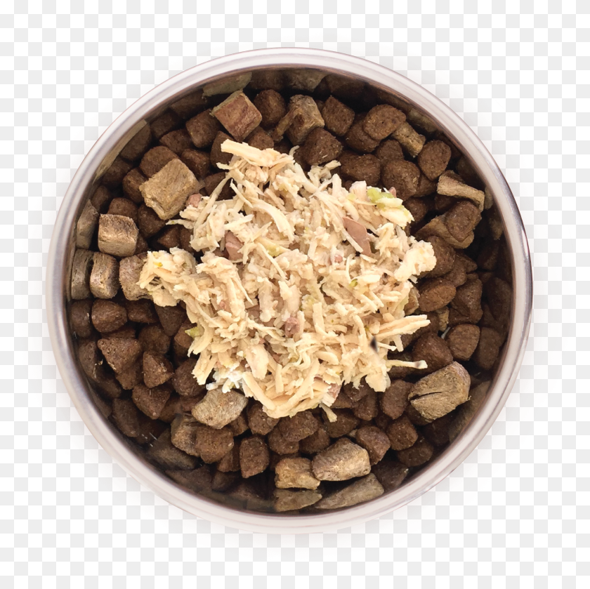 Dog Food Bowl Birds Eye View, HD Png Download 4000x4000(6852638