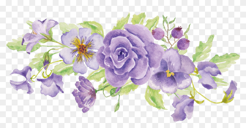 Purple Flower Aesthetic Png Transparent Png 2379x1322 Pngfind