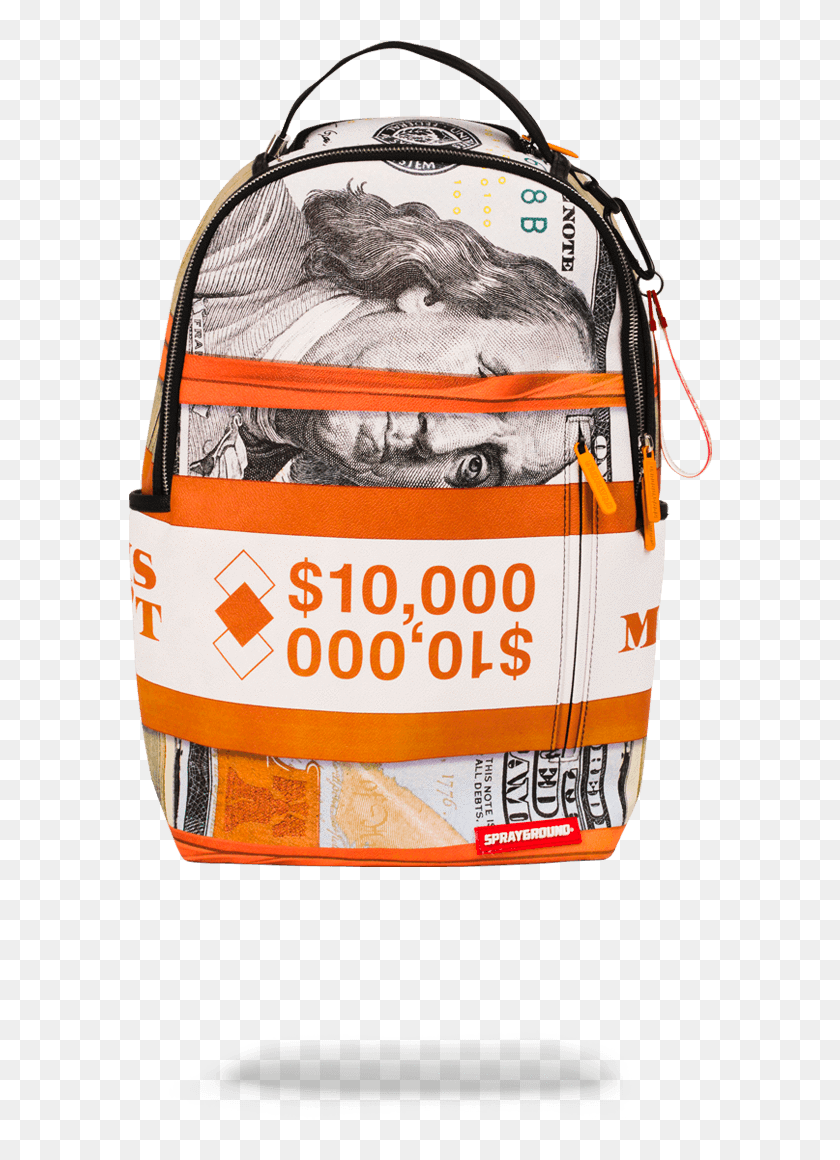 sprayground money backpack