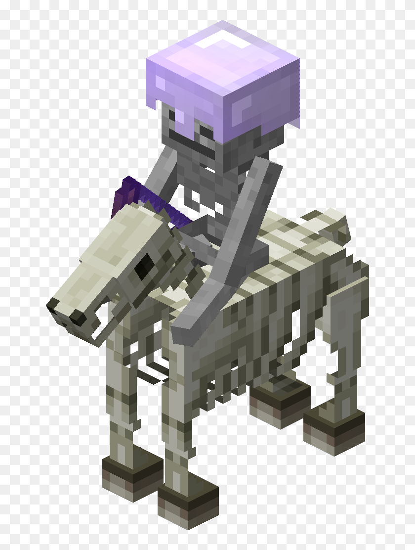 Pocket Edition Horse Skeleton Mob Minecraft Skeleton Horse Dinnerbone Hd Png Download 654x1032 Pngfind